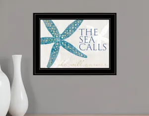 The Sea Calls 3 Black Framed Print Wall Art Affordable Wall Decoration items