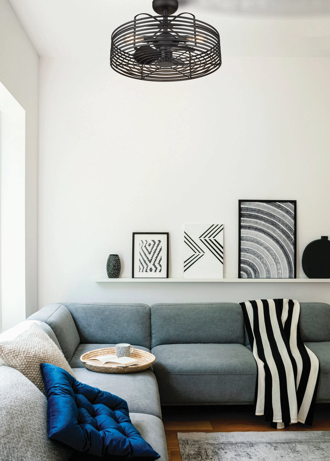 Three Light Fandelier Matte Black Fandeliers at discount prices