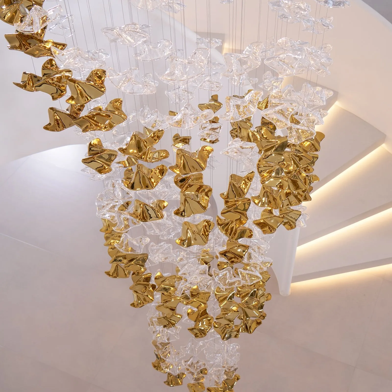 Tidal Stair Chandelier