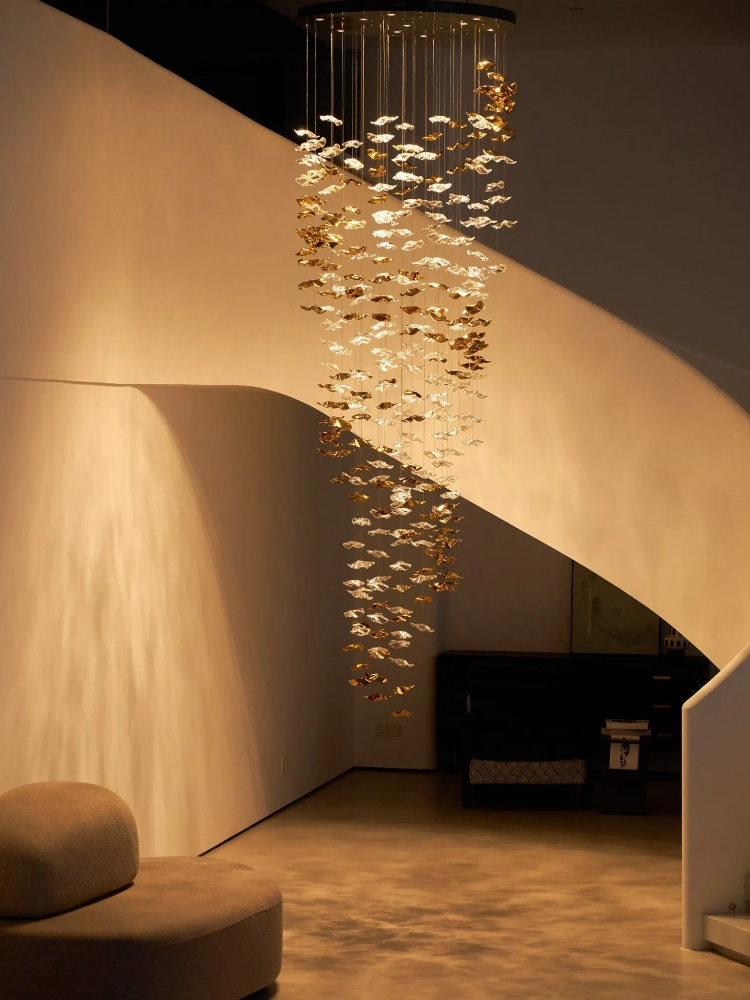 Tidal Stair Chandelier