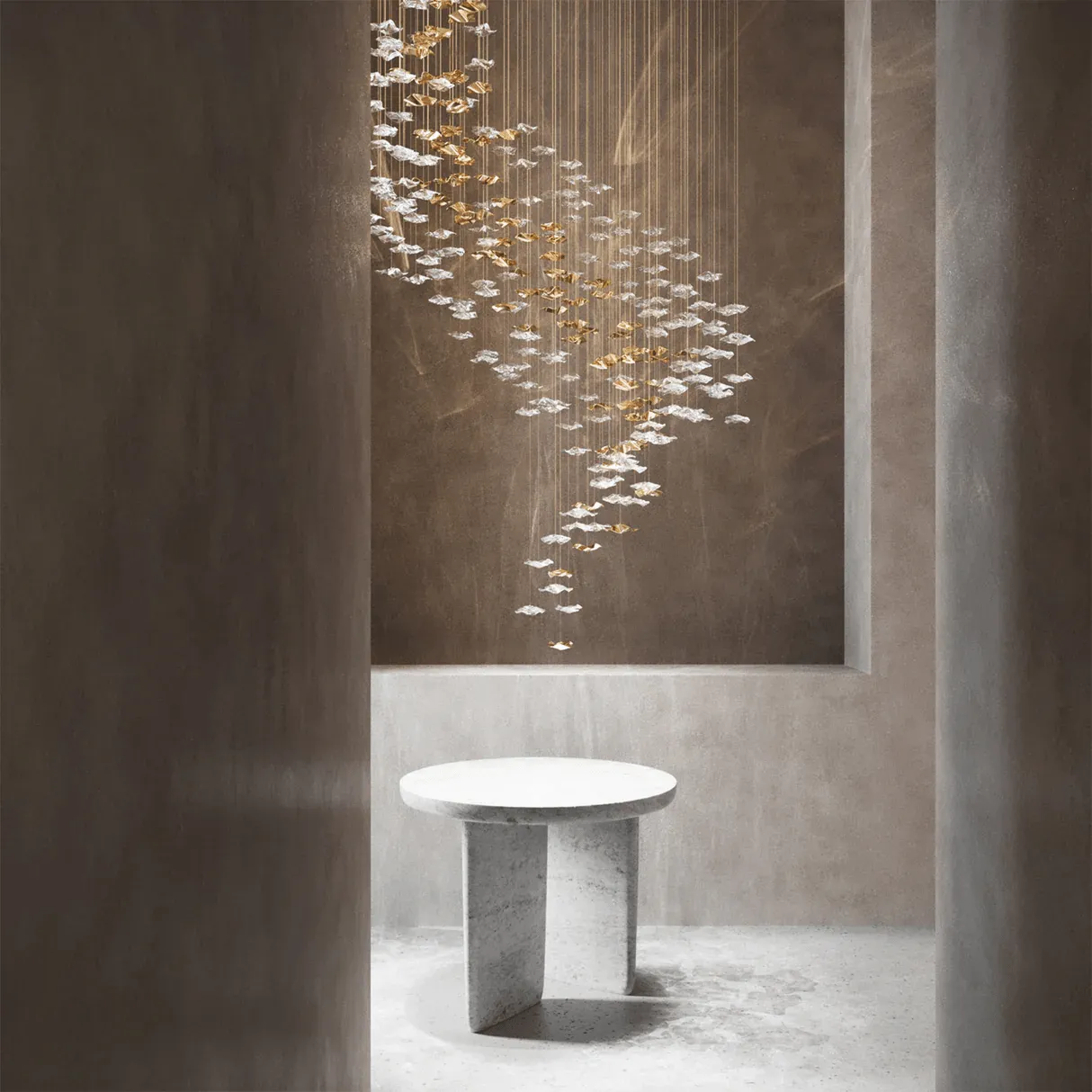 Tidal Stair Chandelier