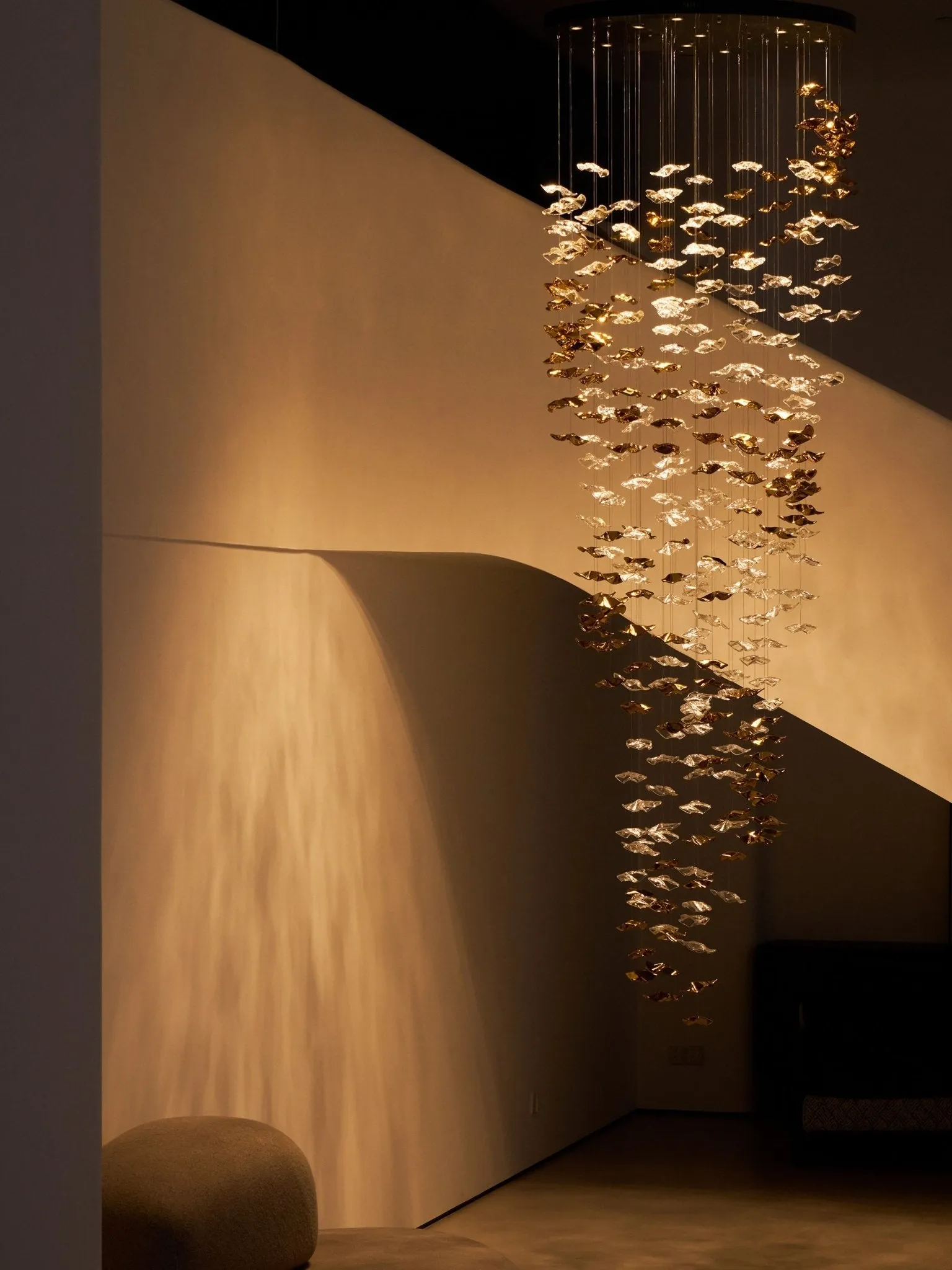 Tidal Stair Chandelier