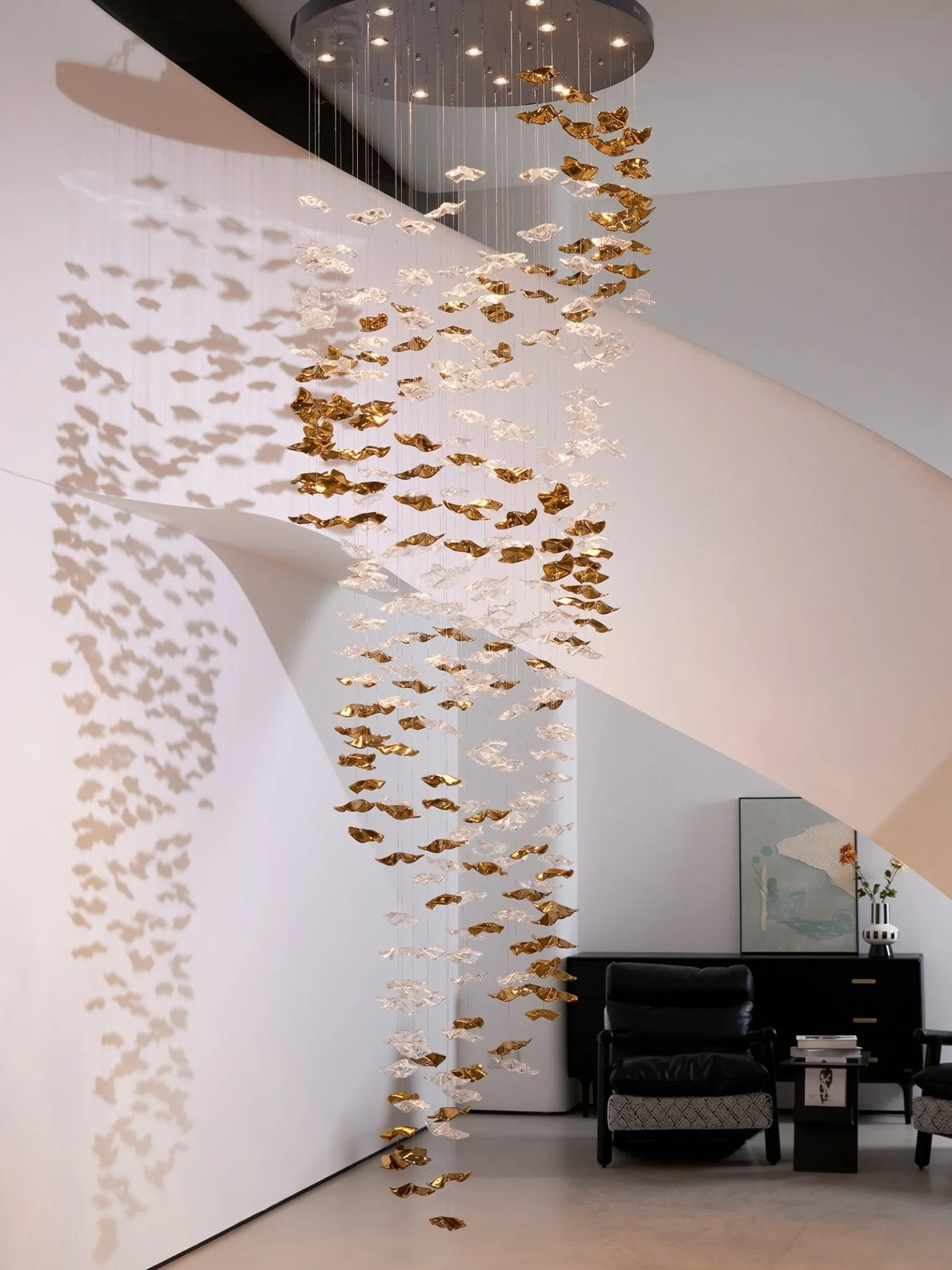 Tidal Stair Chandelier