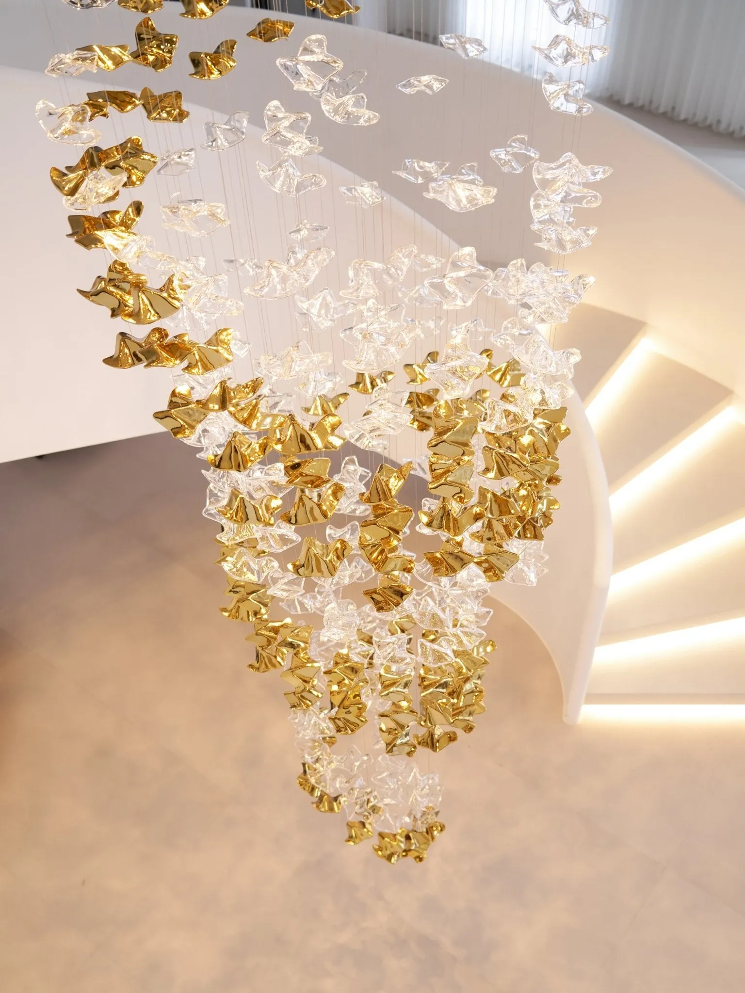 Tidal Stair Chandelier