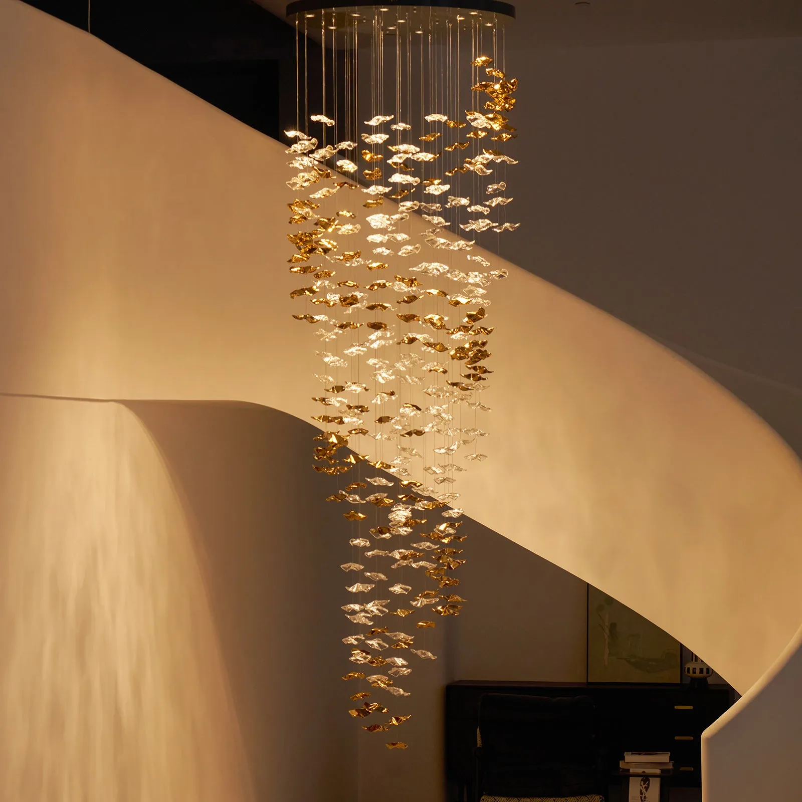 Tidal Stair Chandelier
