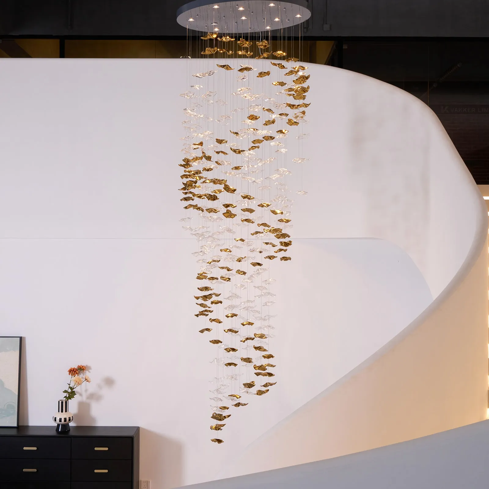Tidal Stair Chandelier