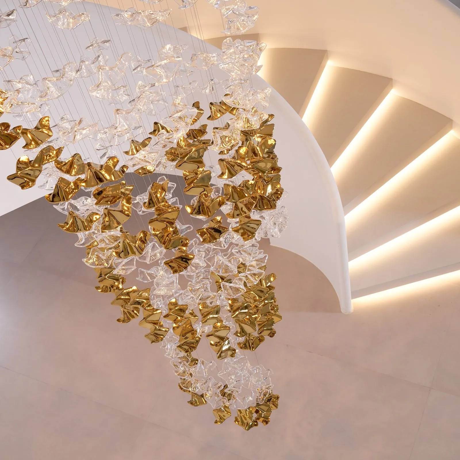 Tidal Stair Chandelier