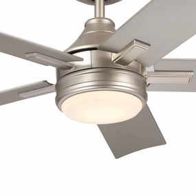Tide 52"Ceiling Fan Brushed Nickel Exterior Fans FANS limited time offer