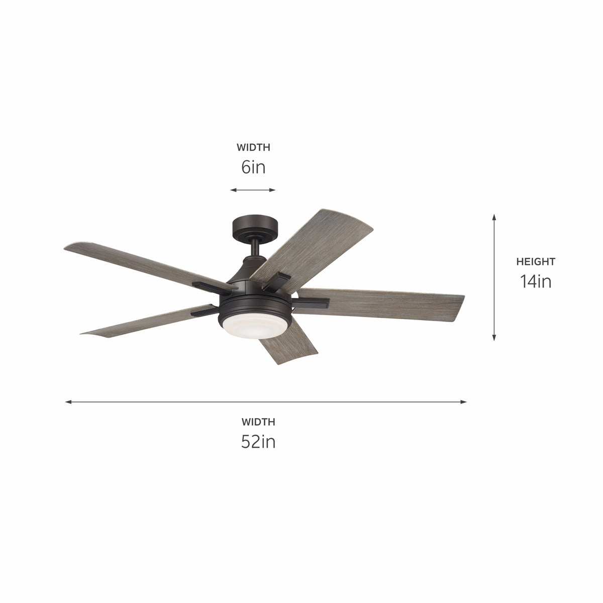 Tide 52"Ceiling Fan Olde Bronze Outdoor Fans sale online
