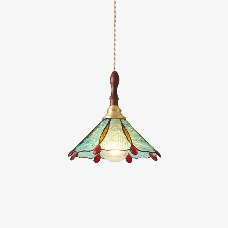 Tiffany Floral Pendant Lamp Stylish Bedroom Lighting ideas
