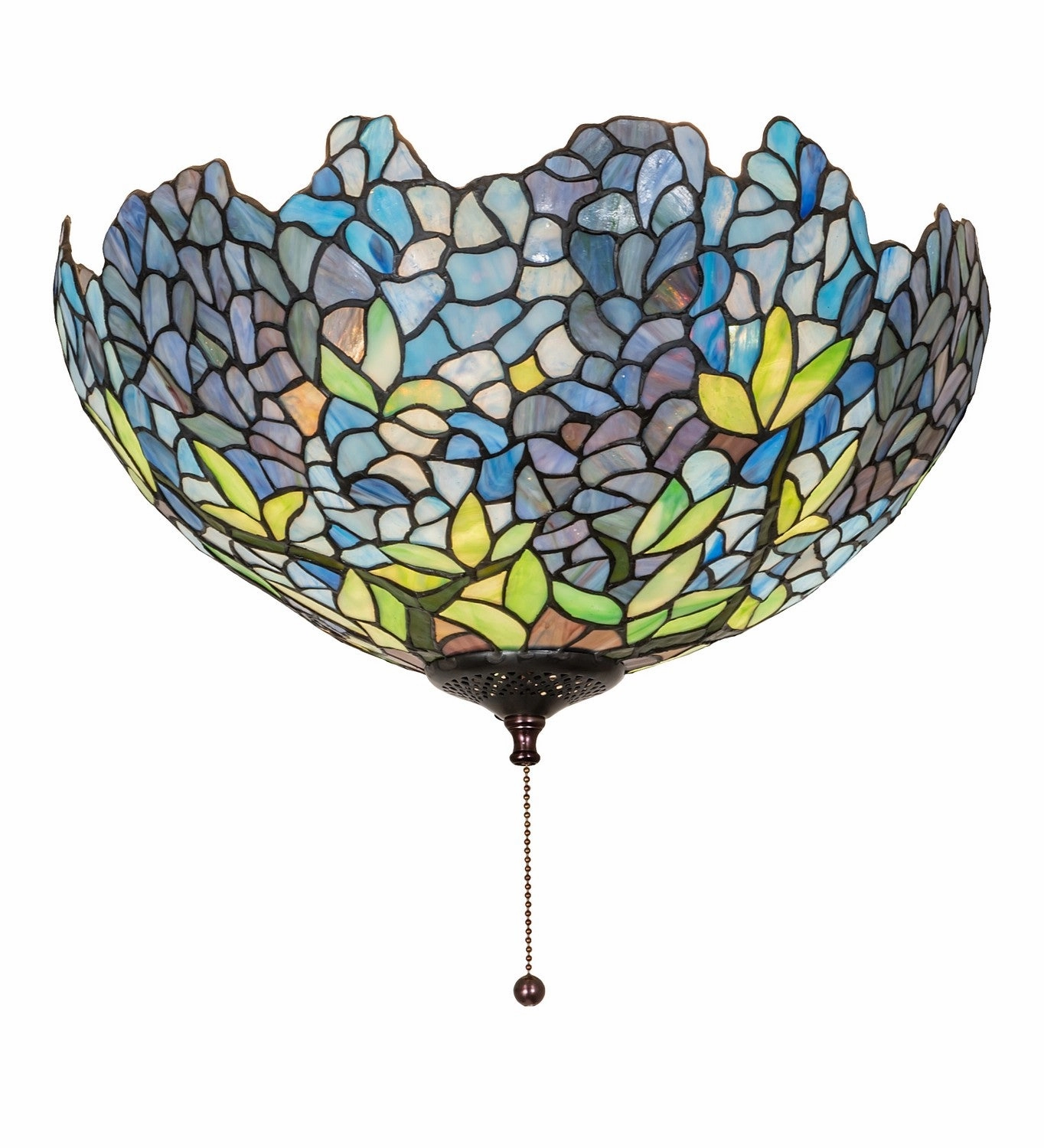 Tiffany Wisteria Three Light Fan Light Fixture Small Fans FANS hot deal