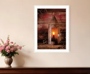 Tinners Lantern 1 White Framed Print Wall Art Buy Wall Decor with deals