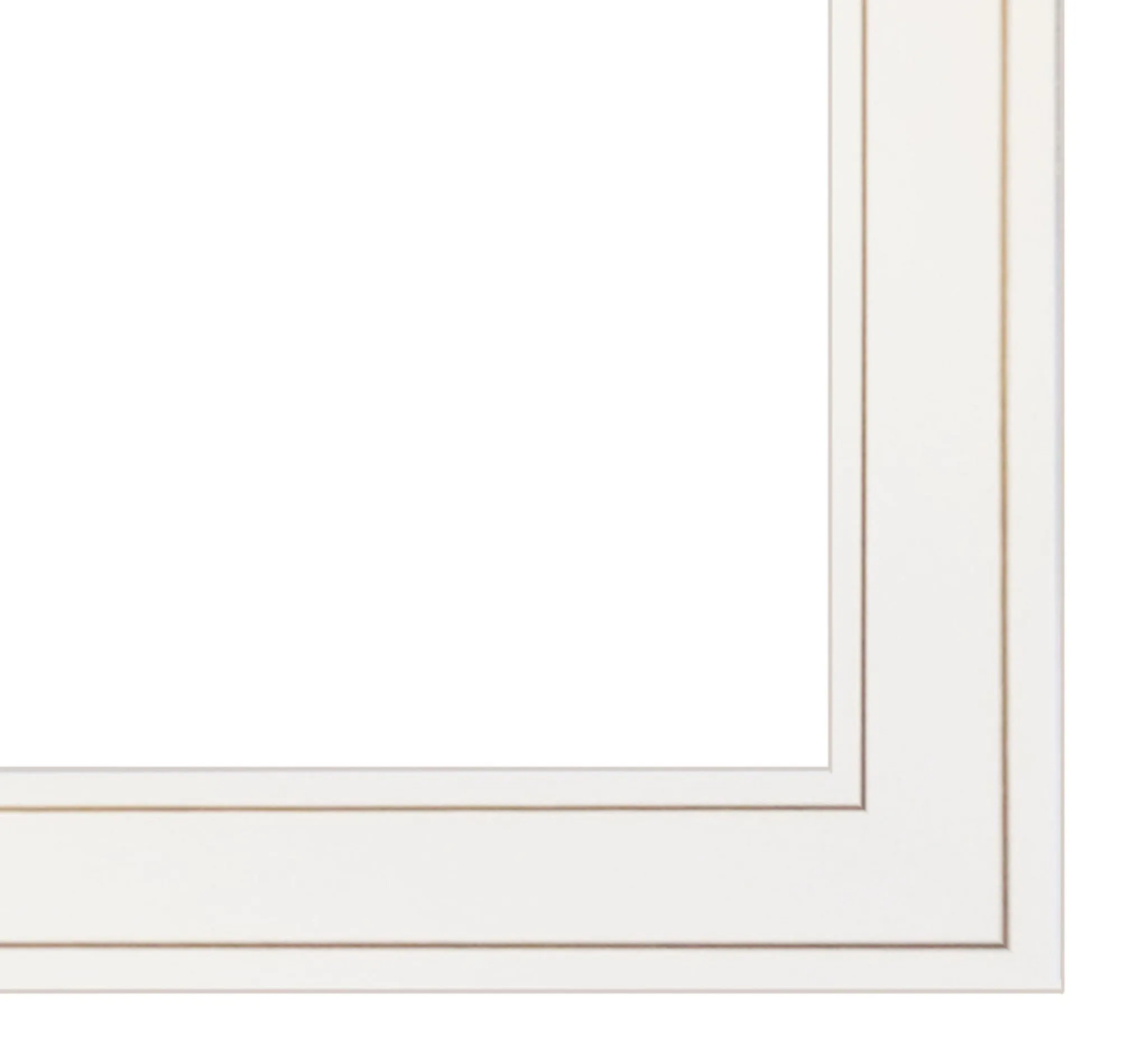 Together Again 2 White Framed Print Wall Art