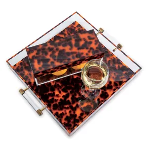 Tortoise Tray Jewelry Trays Organizer Pack