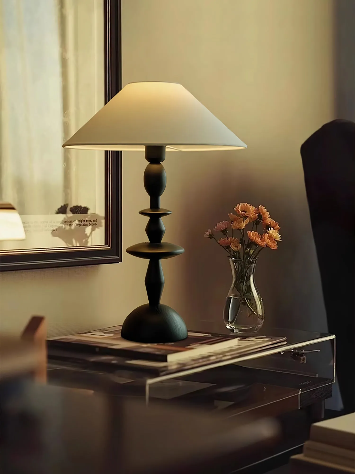 Tournage Wood Table Lamp
