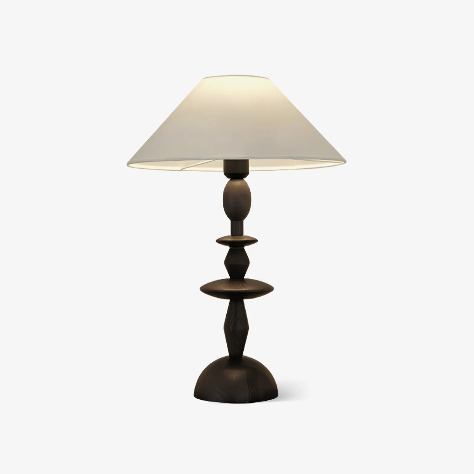 Tournage Wood Table Lamp Nightstand Lamps Discount