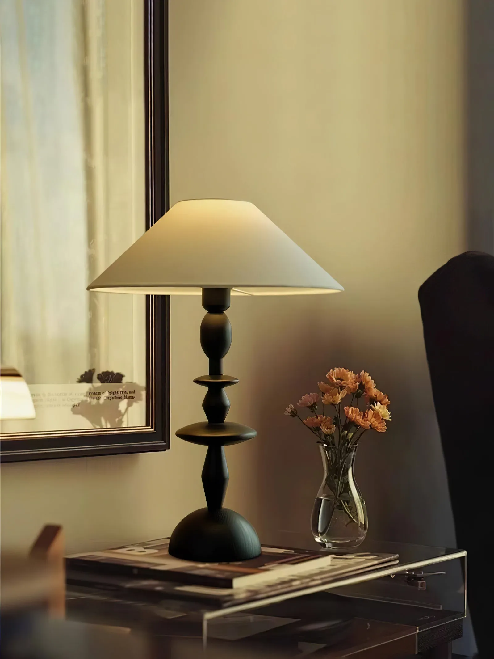 Tournage Wood Table Lamp