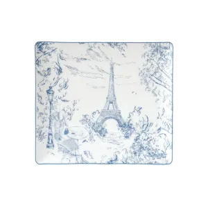 Tout Paris Rectangular Tray, Blue Jewelry Trays Organizer Pack
