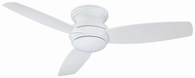 Traditional Concept 52" Led 52"Ceiling Fan White Huggers FANS discount price