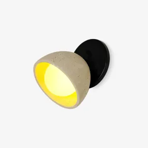 Tranquil Travertine Wall Light Modern Lighting for Living Room
