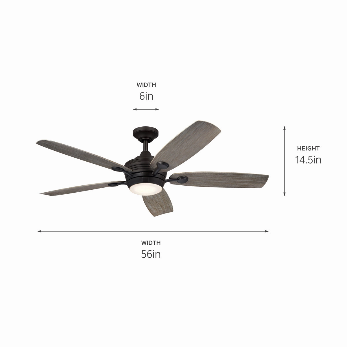 Tranquil 56"Ceiling Fan Olde Bronze Outdoor Fans sale online