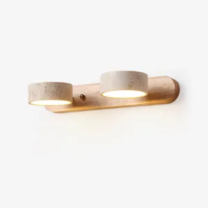 Travertine Duo Wall Light Nightstand Lamps Discount