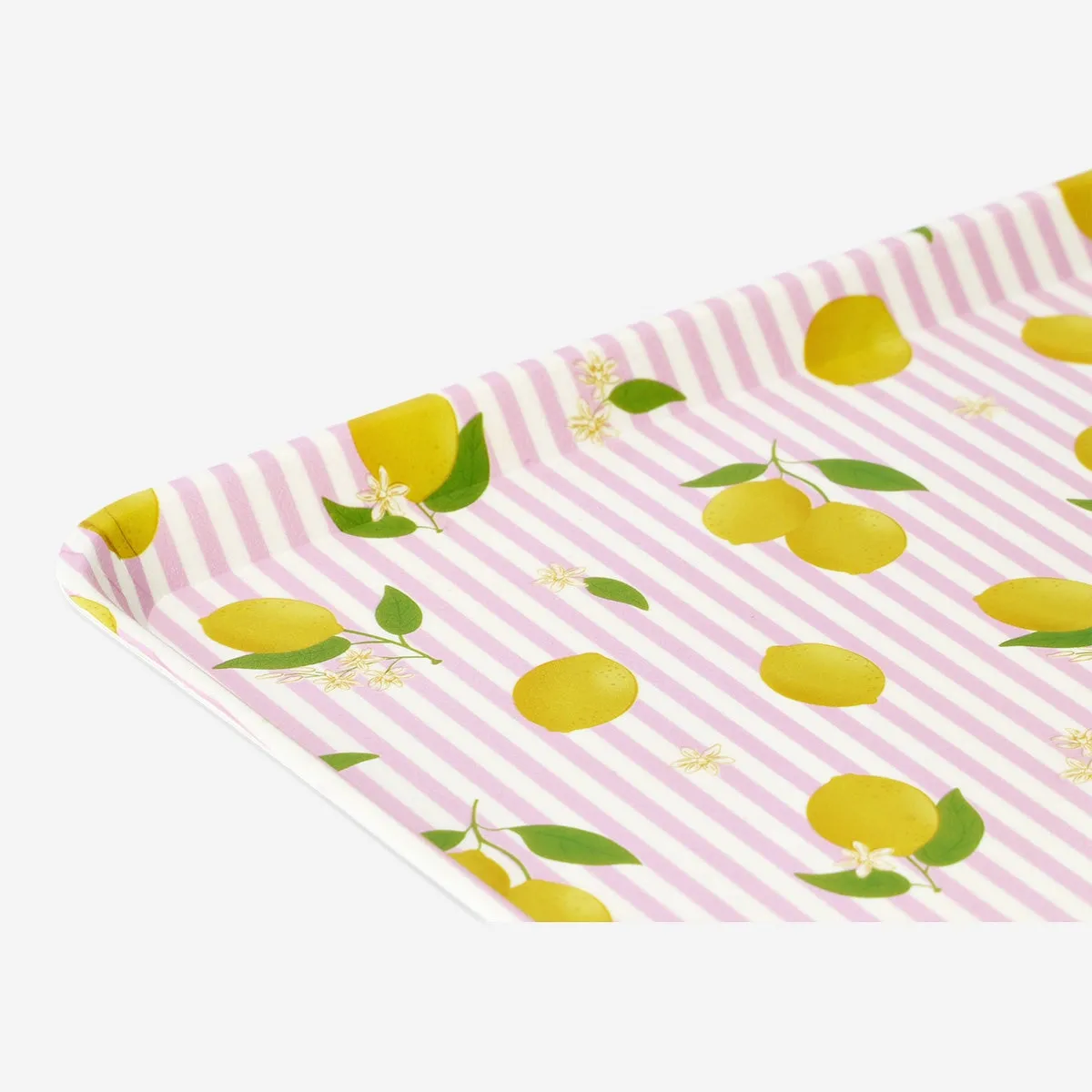 Tray with lemons