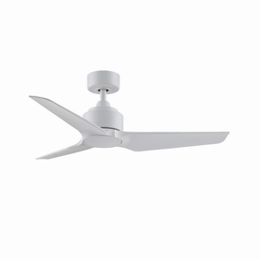 TriAire Custom Motor in Matte White Outdoor Ceiling Fans discount
