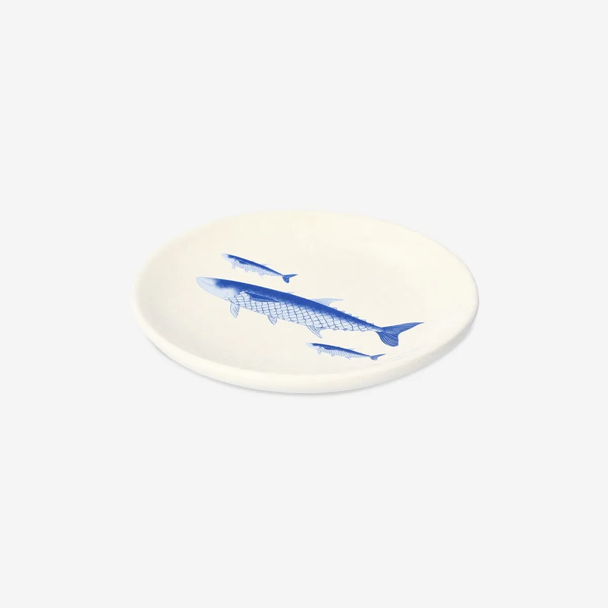 Trinket tray with fish print - 10 cm Home Decor clearance sale