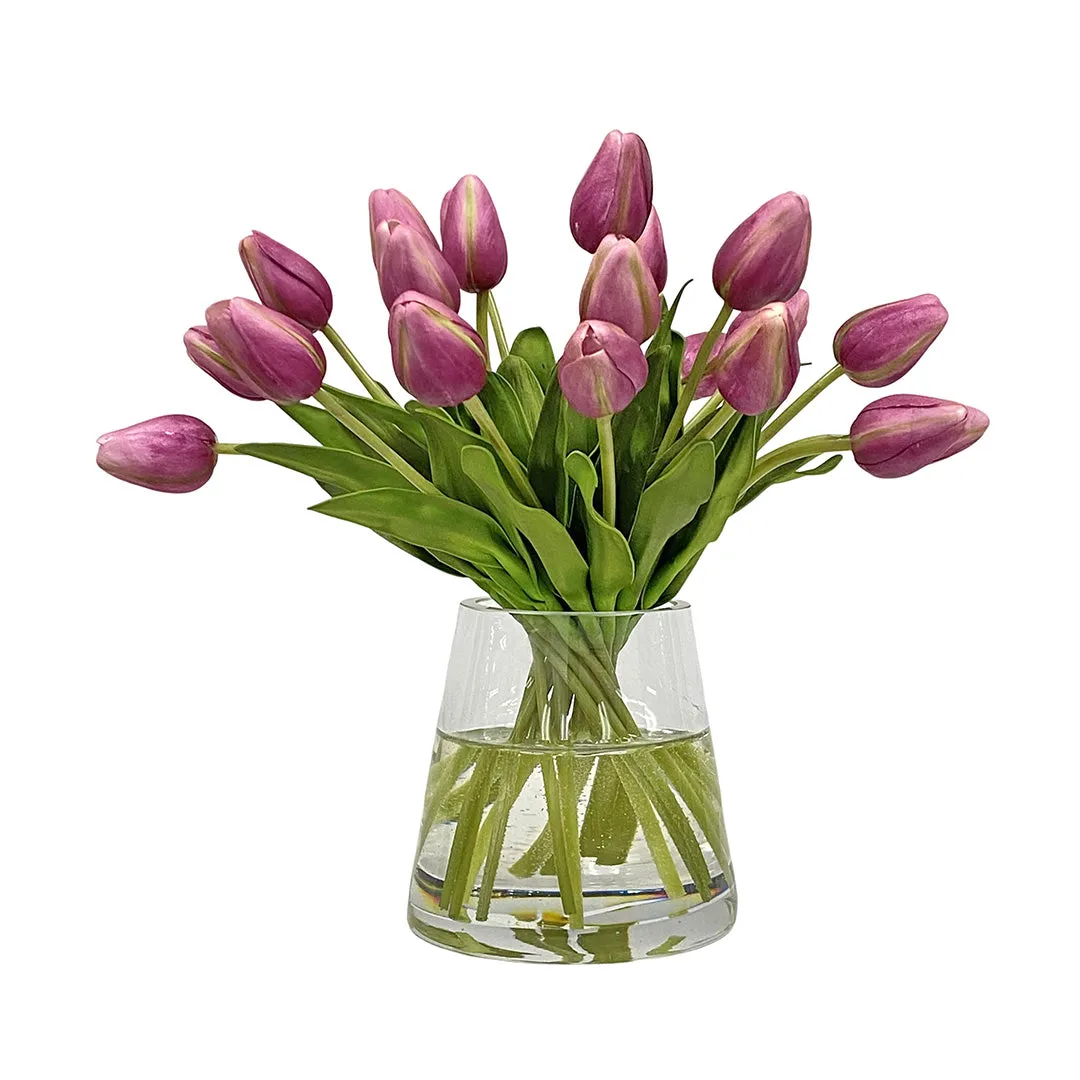 Tulipes Violettes Artificial Flowers Spring Refresh