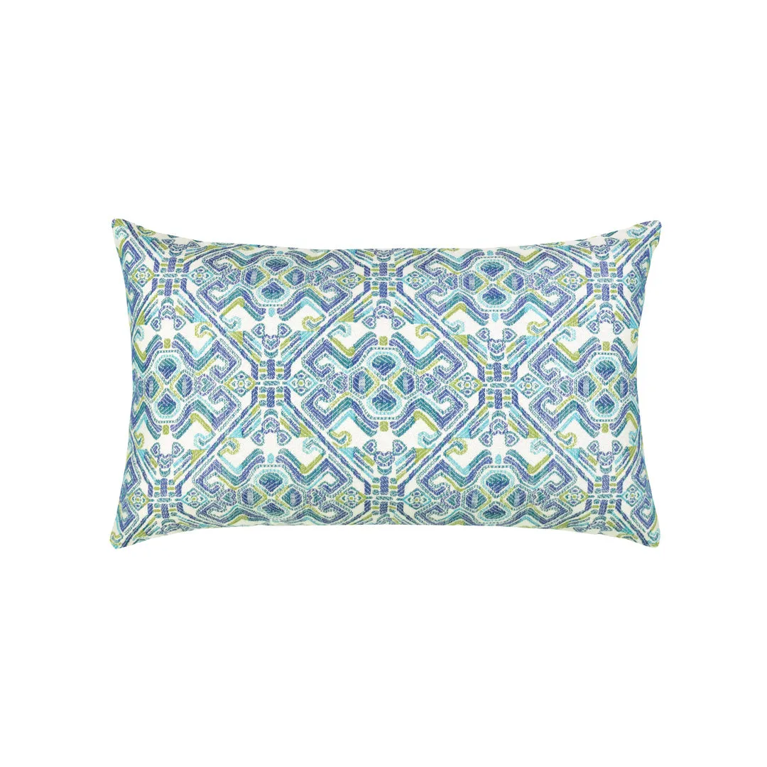 Tulum Indoor/Outdoor Pillow, Lumbar Throw Pillows Cozy Upgrade