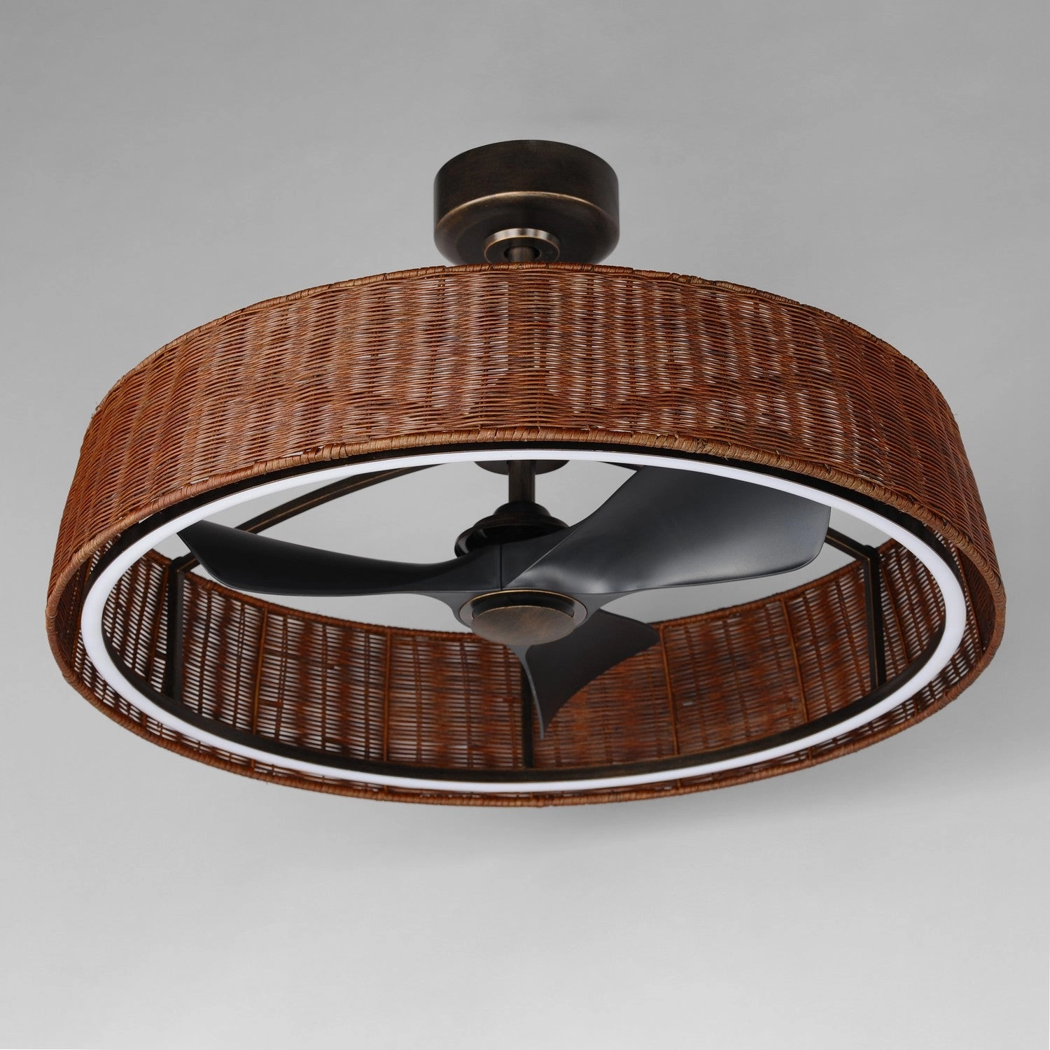Tulum LED Fandelight Dark Bronze Fandeliers at discount prices