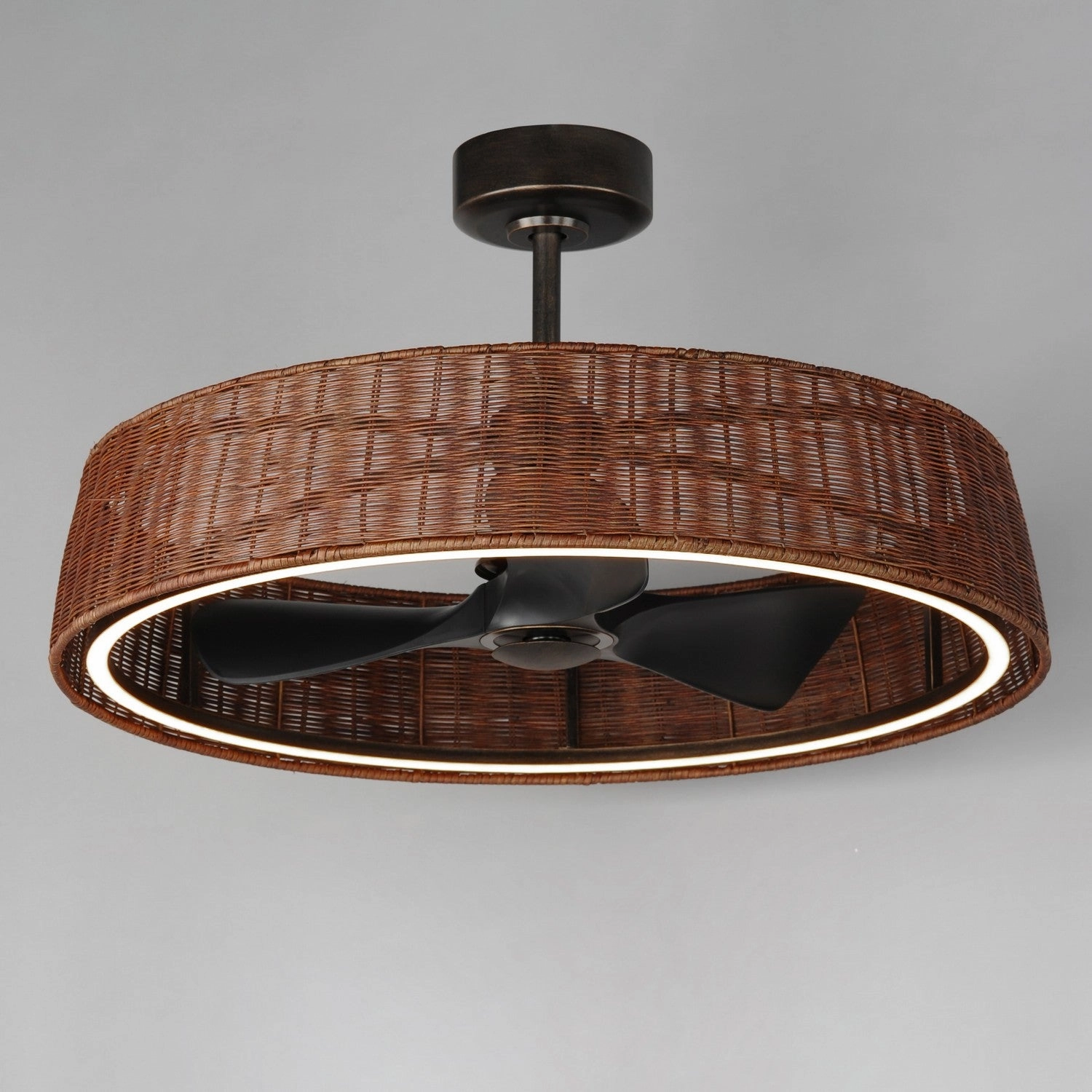 Tulum LED Fandelight Dark Bronze Fandeliers at discount prices