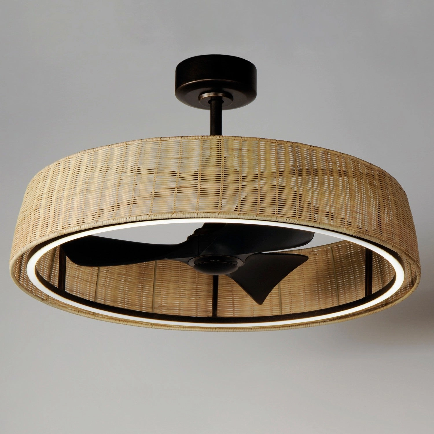 Tulum LED Fandelight Dark Bronze Fandeliers at discount prices