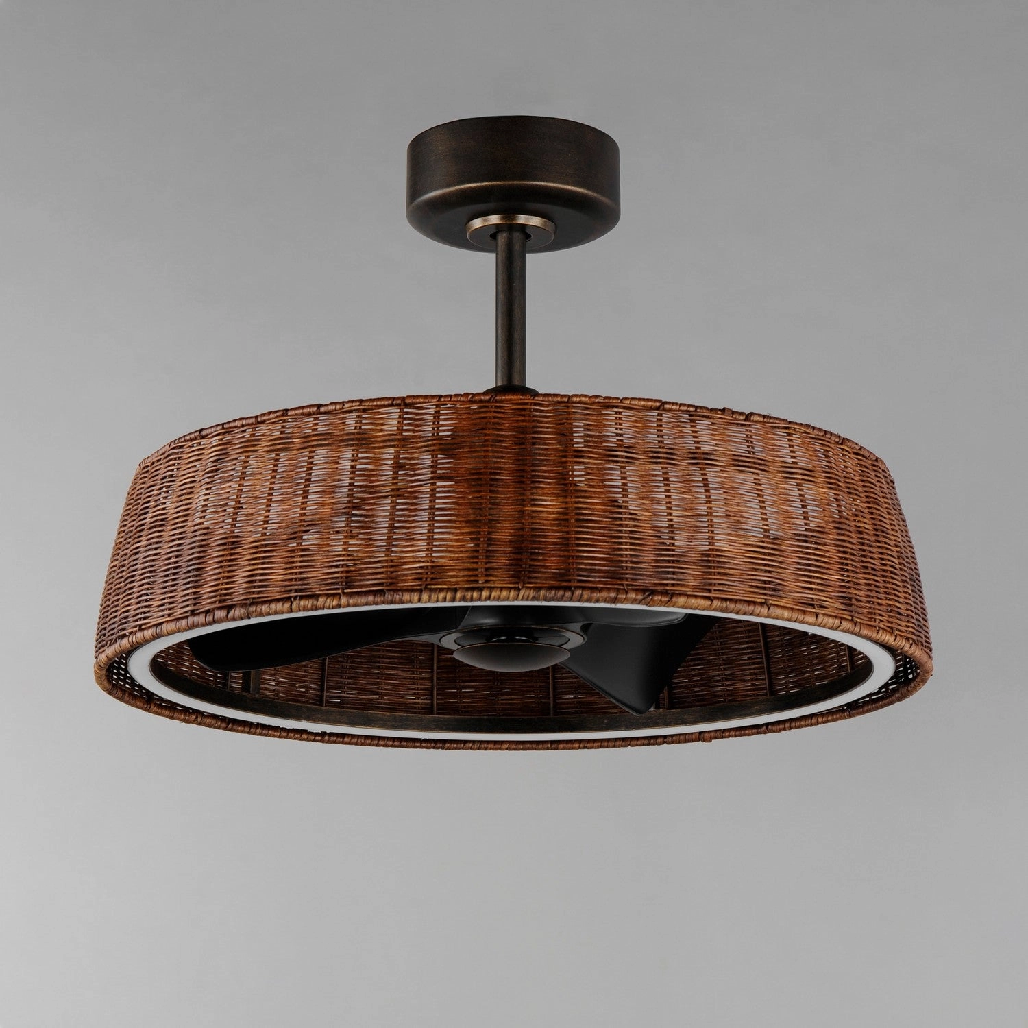 Tulum LED Fandelight Dark Bronze Fandeliers at discount prices