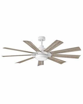 Turbine 60"Ceiling Fan Chalk White Exterior Fans FANS limited time offer