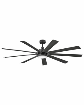 Turbine 80"Ceiling Fan Matte Black Large Fans FANS best price