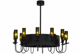 Tuscan Vineyard 12 Light Chandel-Air Fandeliers FANS on sale now