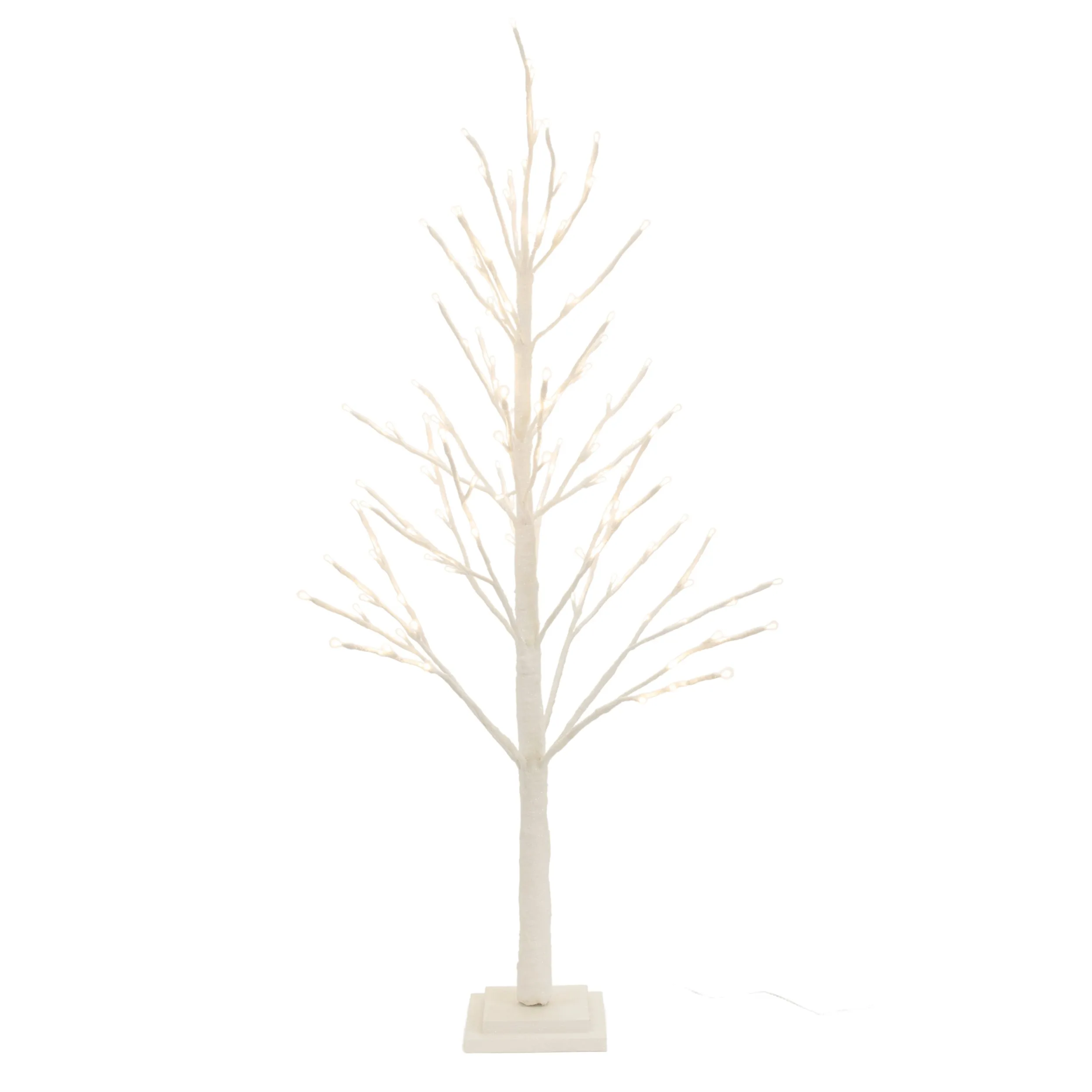 Twig Tree 114 LED Lights 4'H Paper UL Plug Included Cheap Holiday Home Decor