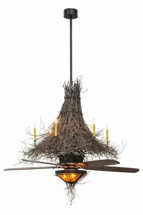 Twigs Nine Light Chandel-Air Large Fans FANS best price