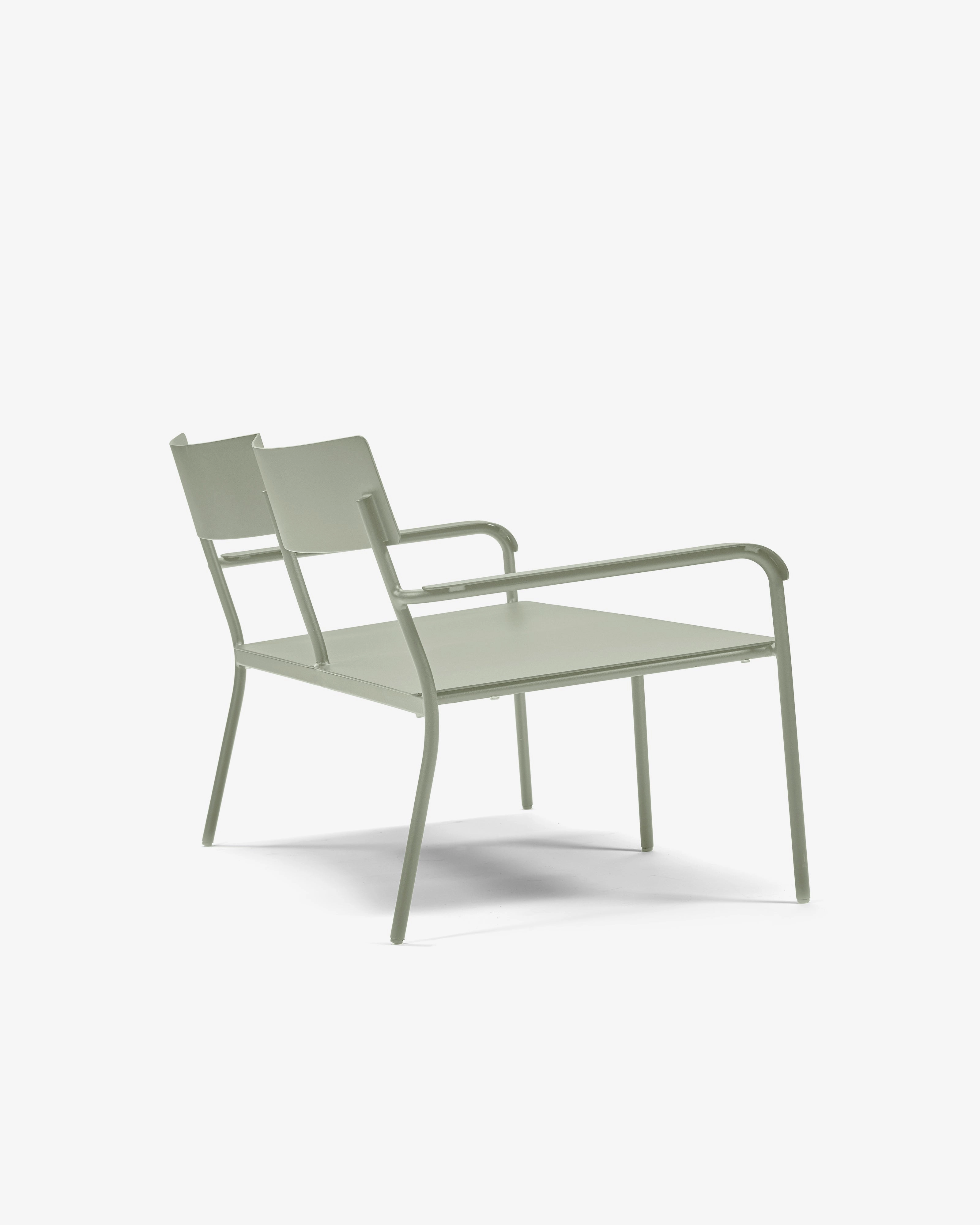 Two seater aluminium eucalyptus green August