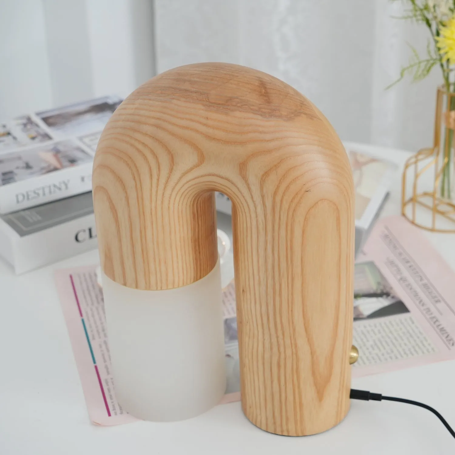 U Shaped Door Table Lamp