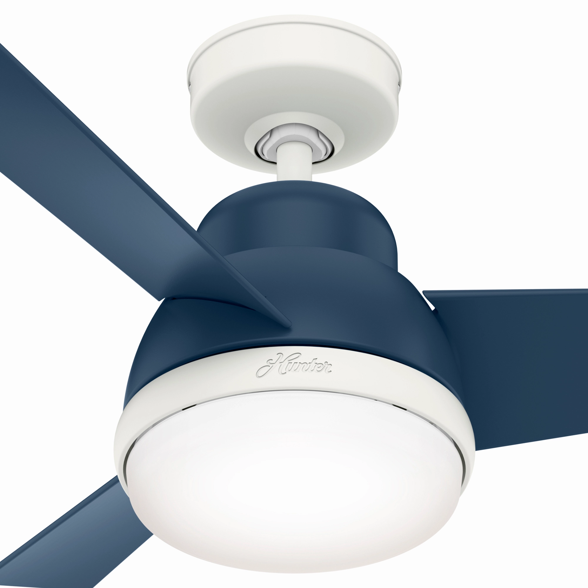 Valda 36"Ceiling Fan Indigo Blue Small Room Fans sale