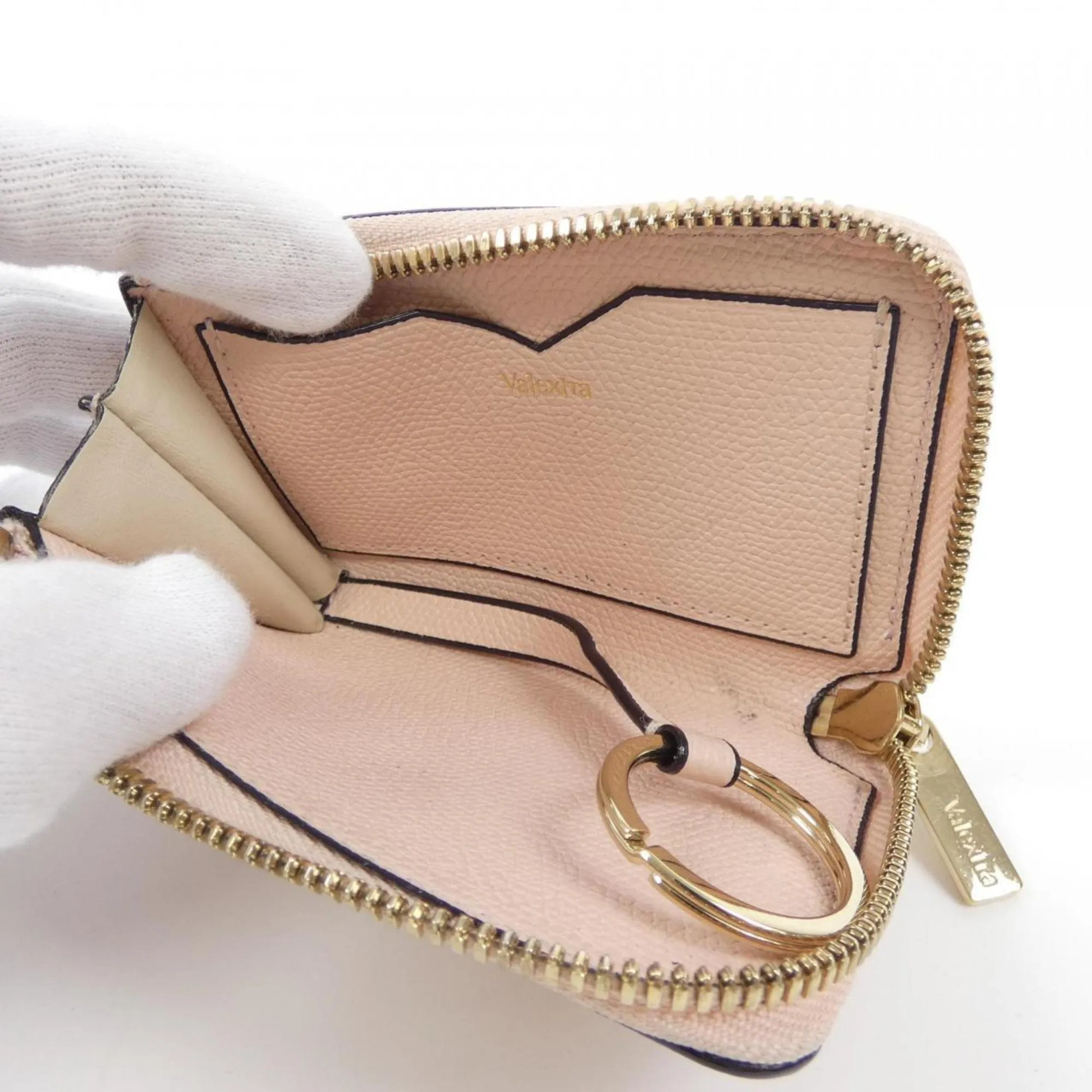 Valextra Leather Coin Purse/Coin Case (Pre-Owned)