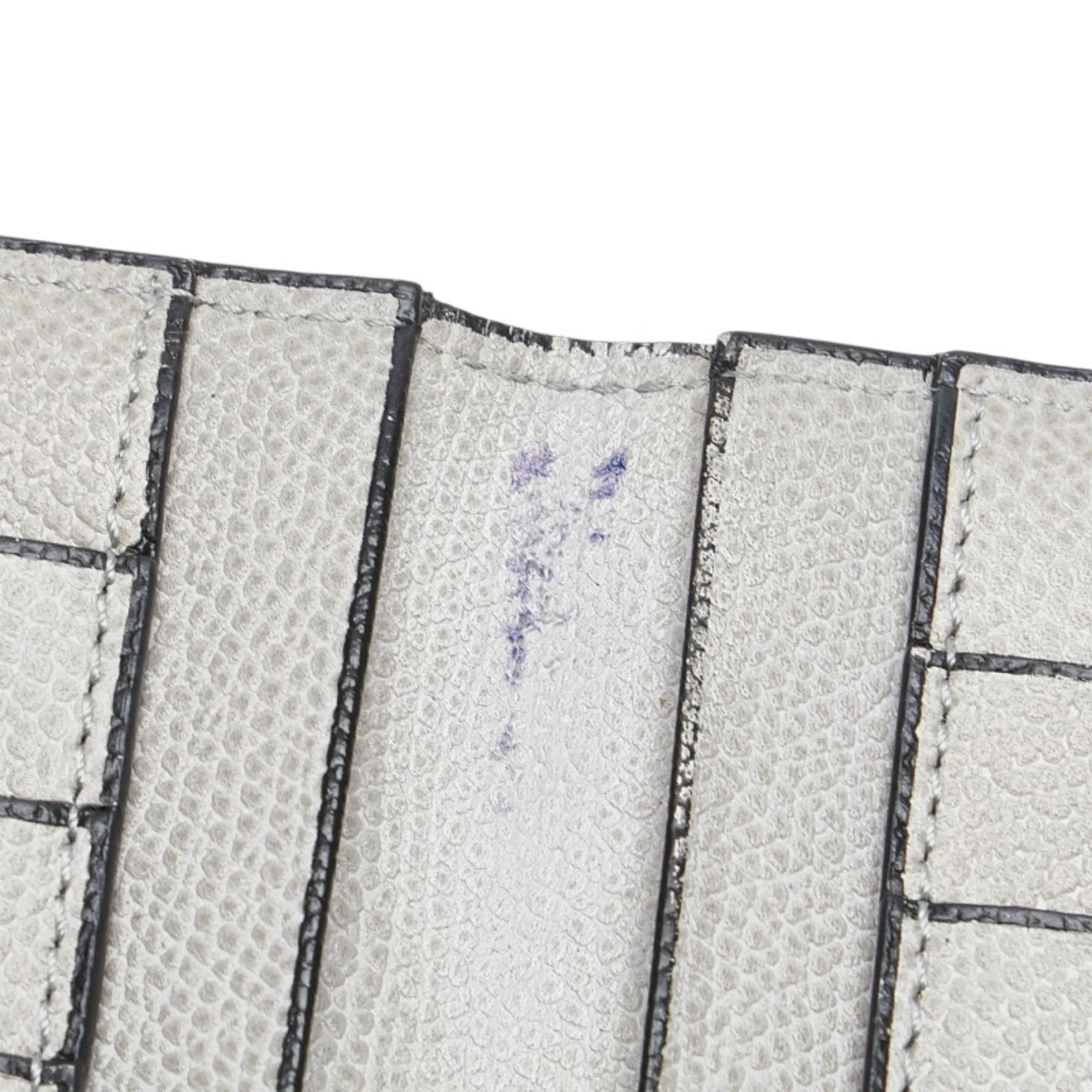 Valextra Leather Long Bill Wallet (Bi-Fold) (Pre-Owned)