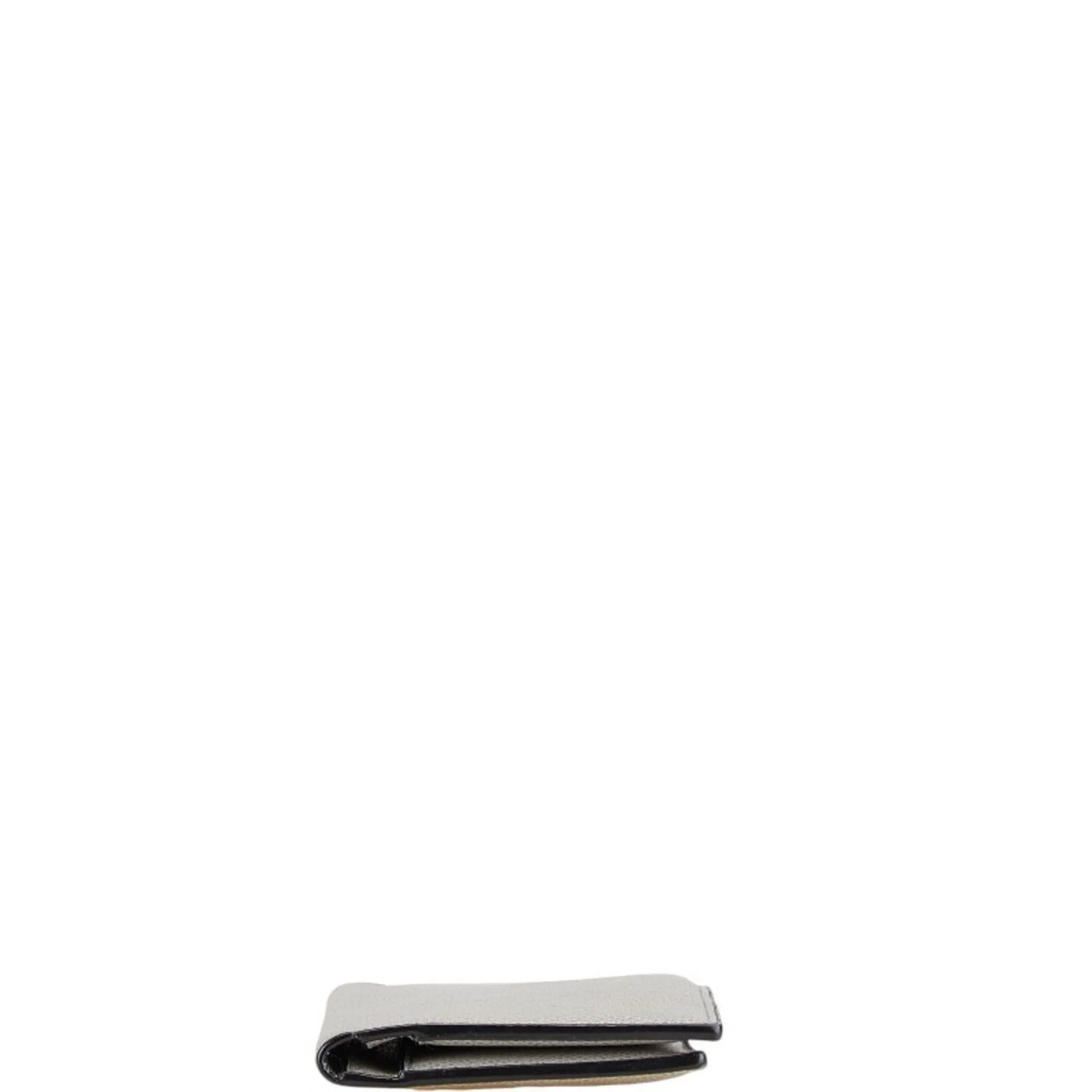 Valextra Leather Long Bill Wallet (Bi-Fold) (Pre-Owned)