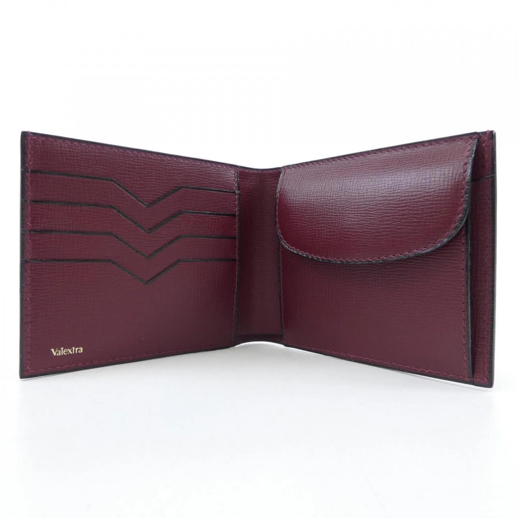 Valextra Leather Wallet (Bi-Fold) (Pre-Owned)