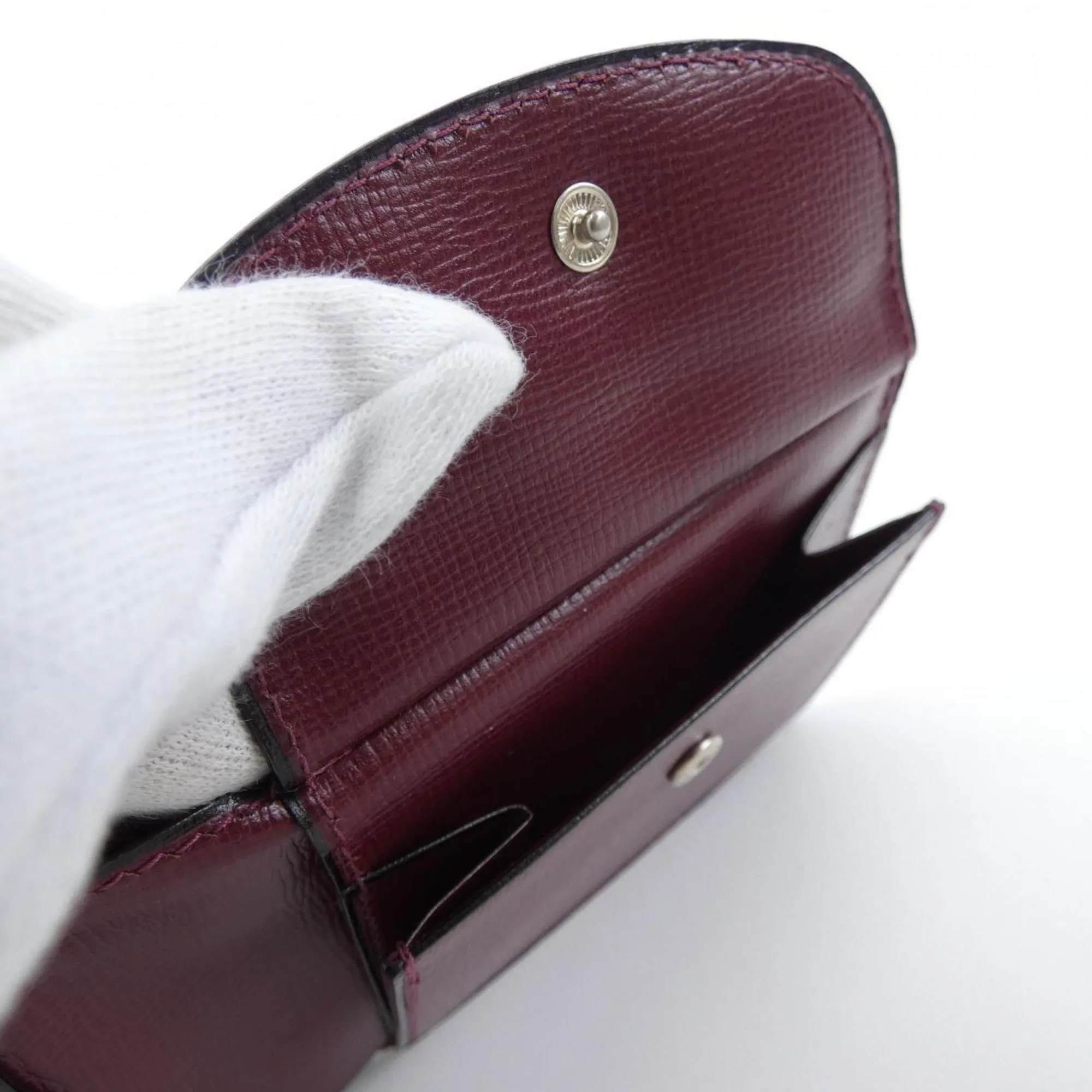 Valextra Leather Wallet (Bi-Fold) (Pre-Owned)