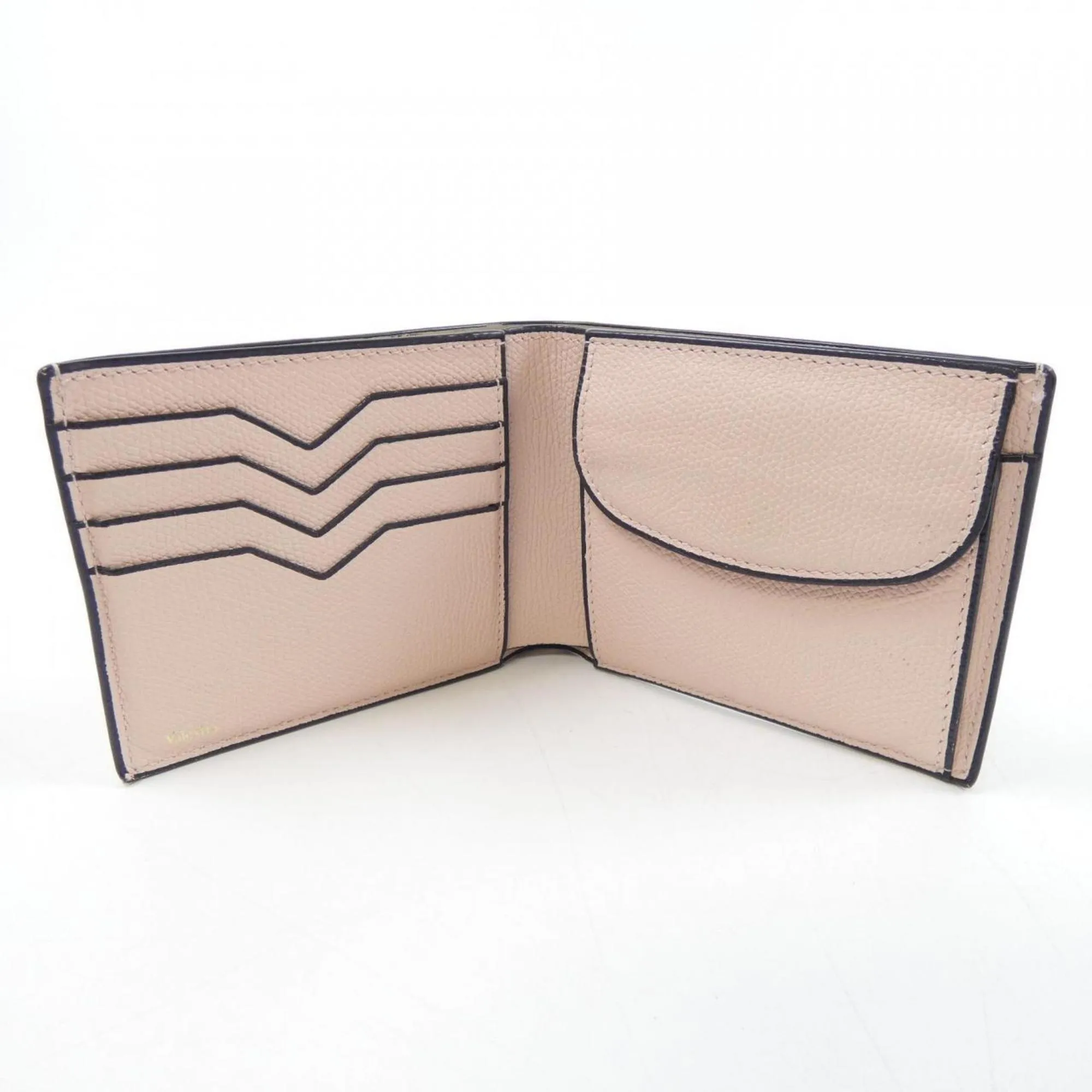 Valextra Leather Wallet (Bi-Fold) (Pre-Owned)