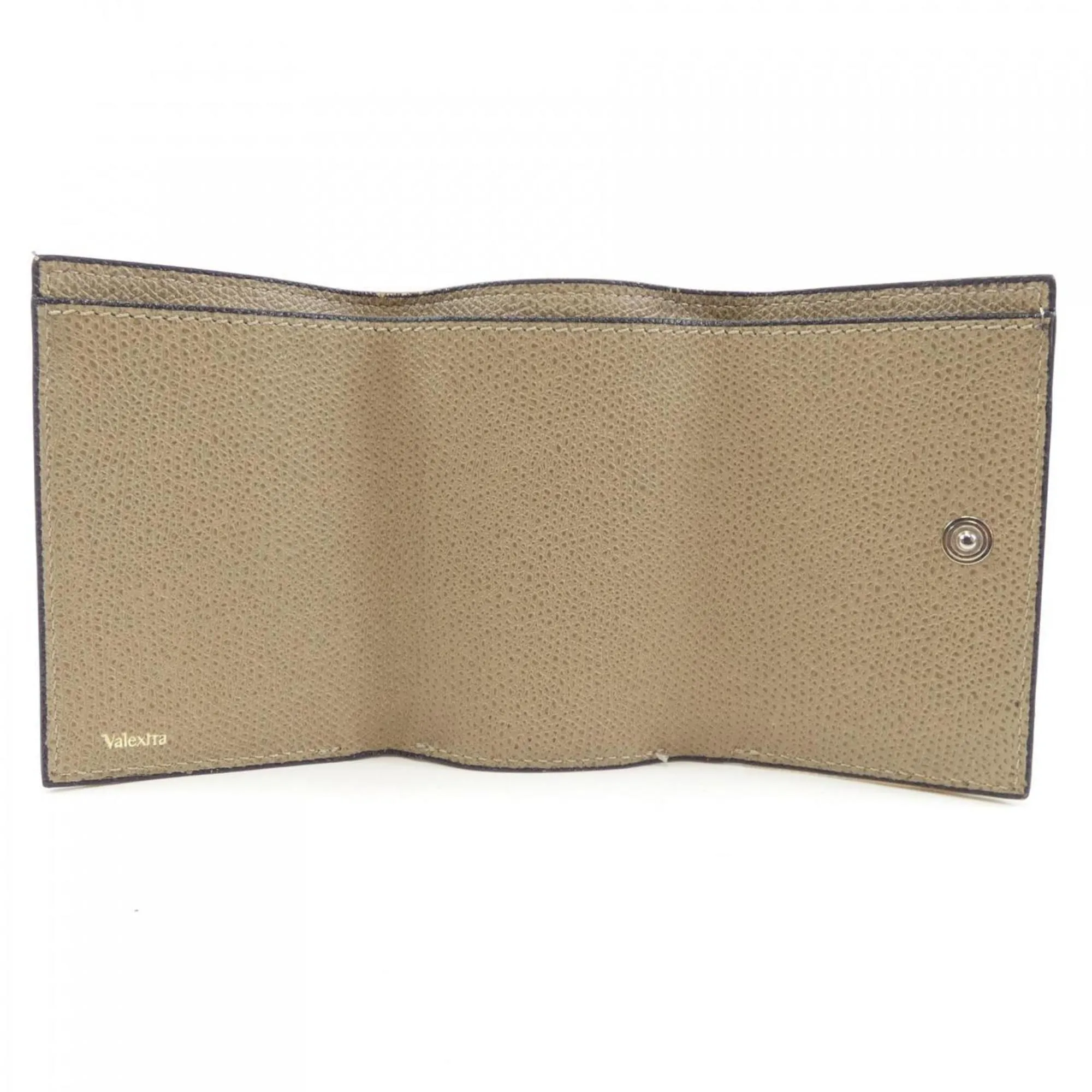 Valextra Leather Wallet (Tri-Fold) (Pre-Owned)